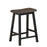 24 Inch Set of 2 Wood Counter Height Seat Stools for Kitchen Dining and Pub