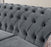 Victoria Gray Velvet Sofa & Loveseat