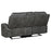 Raelynn 2-Piece Upholstered Motion Reclining Sofa Set Grey