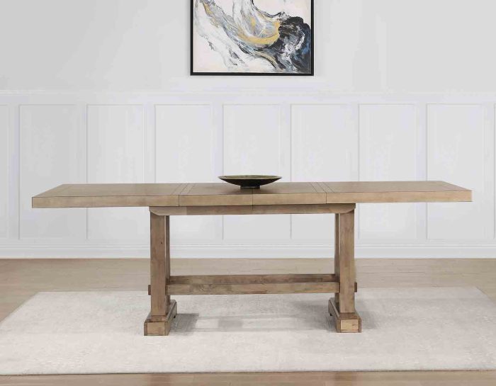 Napa 108-Inch Counter Table with/2 18-inch Leaves