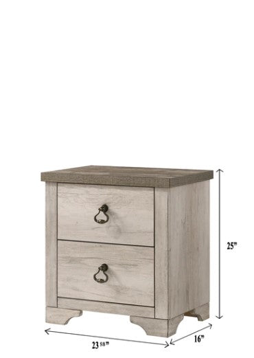 Patterson Driftwood Panel Bedroom Set