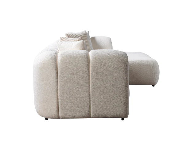 Lis Ivory Boucle RAF Sectional