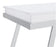 Marcia Wood Rectangular Lift Top Coffee Table White High Gloss and Chrome