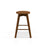 2 Set of 24.5 Inch Counter Height Bar Stool with Rubber Wood Frame