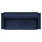 Gretchen Upholstered Convertible Sleeper Sofa Bed Navy Blue