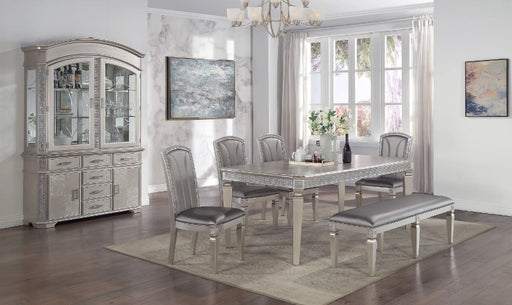 KLINA LEG TABLE 6-PIECE DINING SET