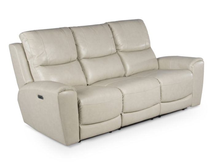 Laurel Leather Dual-Power Reclining Sofa