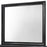 Regata Black/Silver Bedroom Dresser Mirror