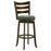 Murphy Ladder Back Pub Height Swivel Bar Stool