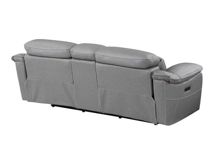 Alpine 3-Piece Dual-Power Leather Reclining Set