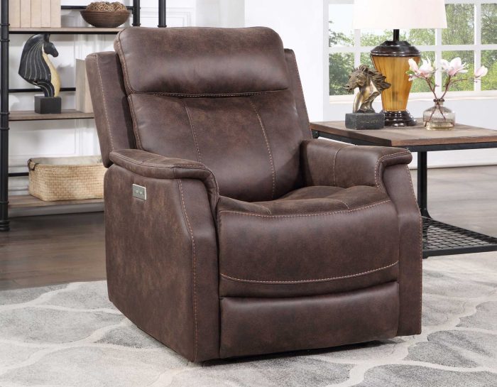 Valencia Dual-Power Leatherette Recliner