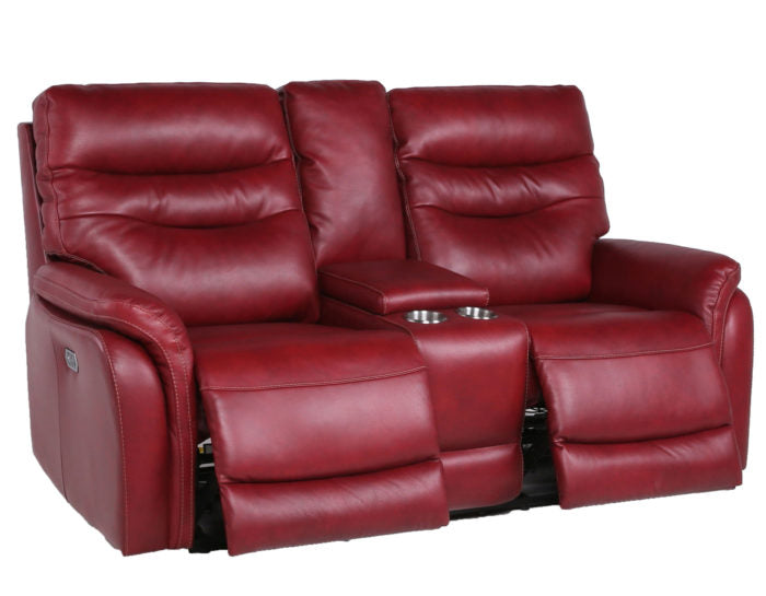 Fortuna 3-Piece Dual-Power Leather Reclining Set(Sofa, Loveseat & Chair)