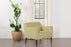 Darlene Upholstered Track Arms Accent Chair