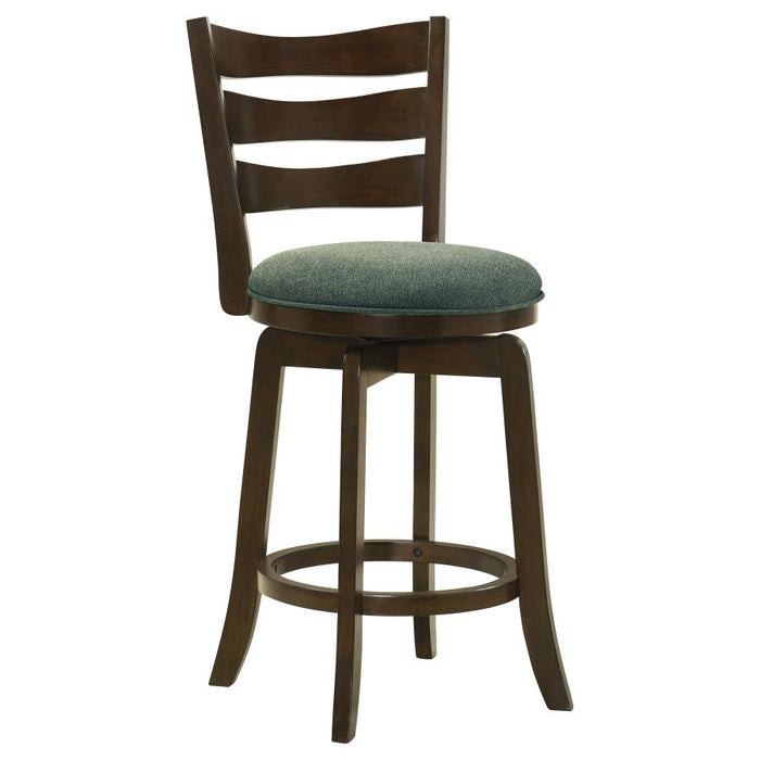 Murphy Ladder Back Counter Height Swivel Bar Stool