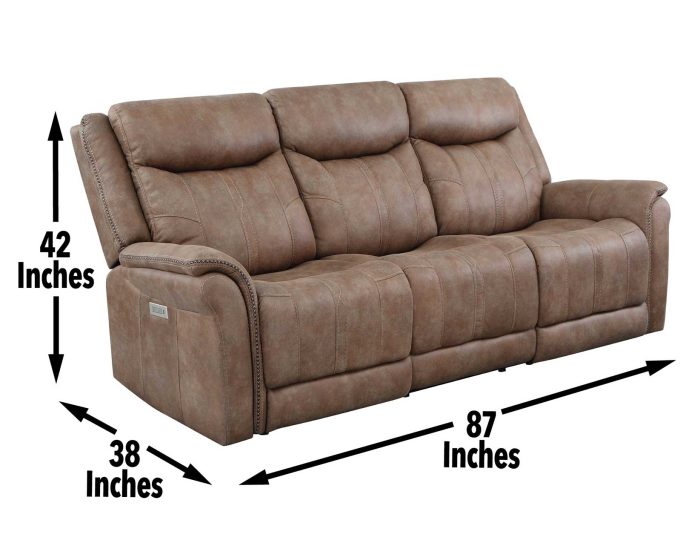 Morrison Dual-Power Reclining Sofa