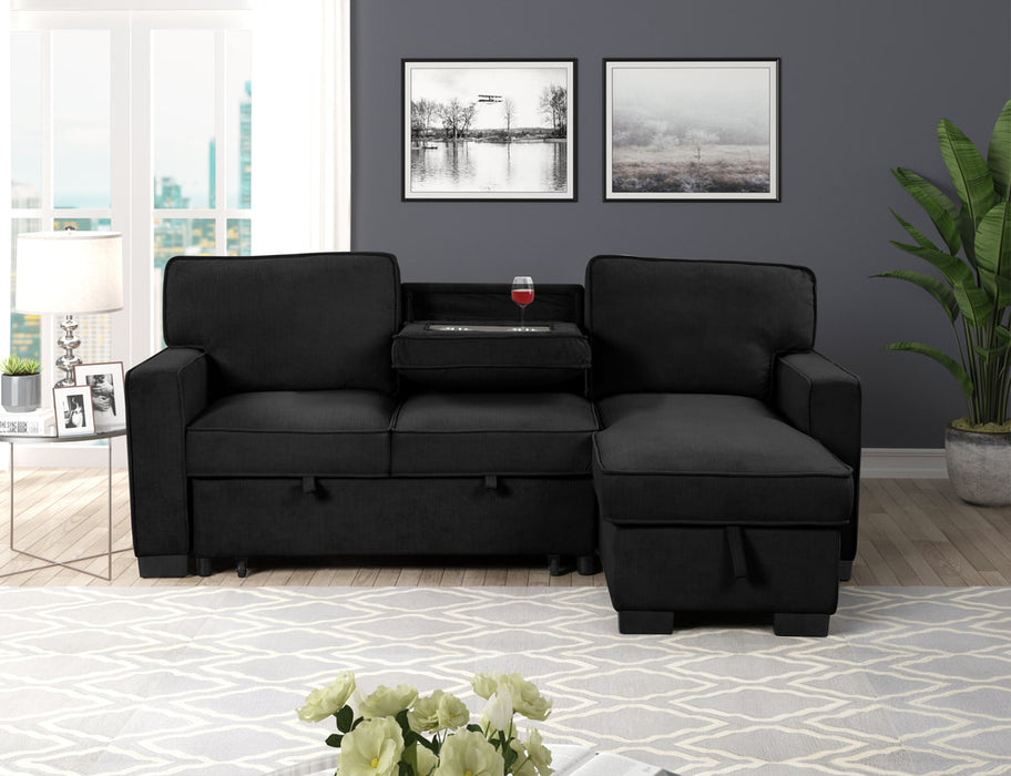 MARCOS Sectional With Pull-Out Bed