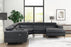 MILANO PEARL - 6PC Power Reclining Sectional