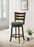 Murphy Ladder Back Counter Height Swivel Bar Stool