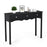 3-Drawers Hall Console Table for Entryway