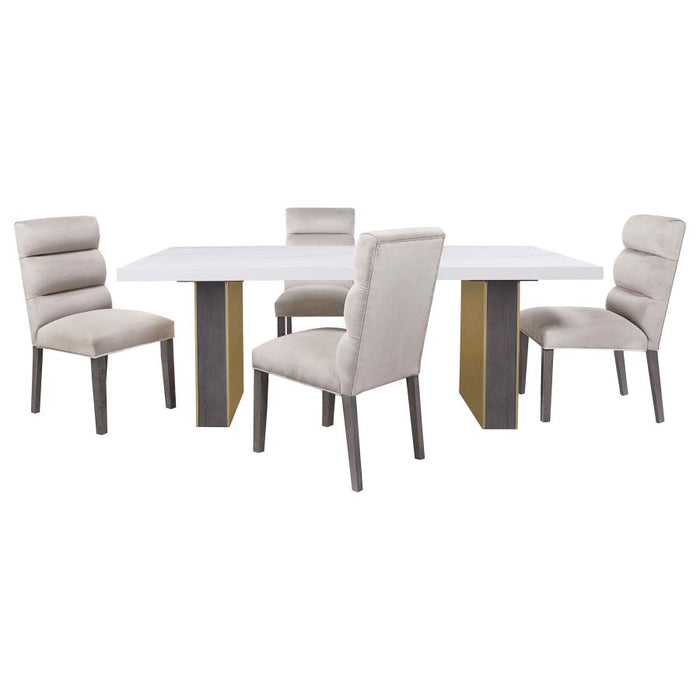 Carla Upholstered Dining Side Chair (Set of 2)