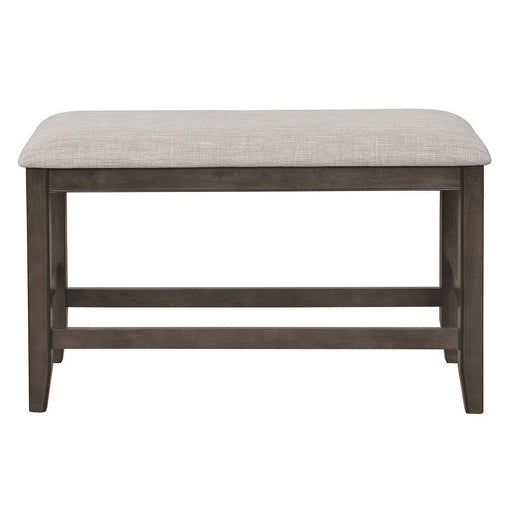 FULTON COUNTER HEIGHT BENCH GREY