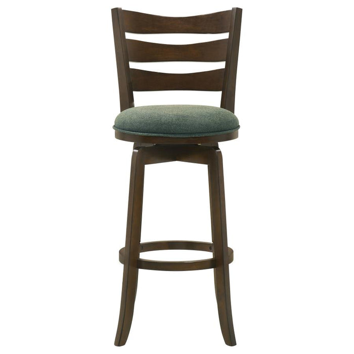 Murphy Ladder Back Pub Height Swivel Bar Stool