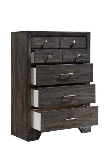 Jaymes Gray Storage Platform Bedroom Set