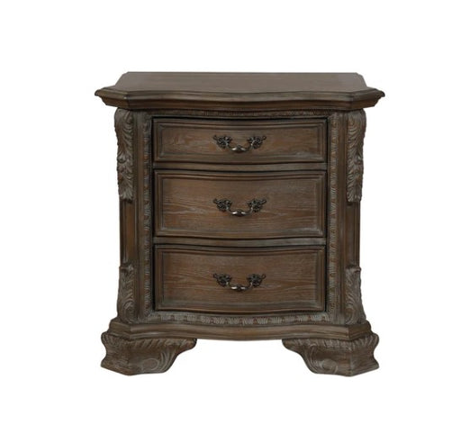 Sheffield Antique Gray Nightstand