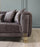 Santana Smoke Velvet Sofa & Loveseat