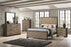 Baker 6-drawer Dresser Brown and Light Taupe