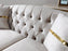 Milena Ivory Velvet Sofa & Loveseat