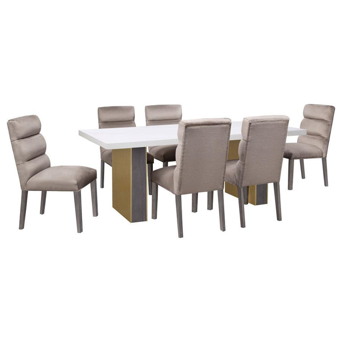 Carla Upholstered Dining Side Chair (Set of 2)