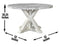 Canova Gray Marble Round Dining Set