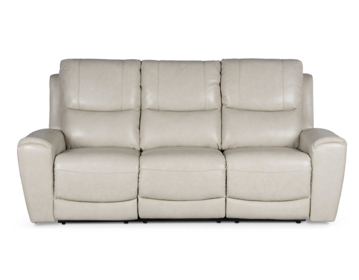 Laurel Leather Dual-Power Reclining Sofa