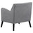 Charlie Upholstered Accent Chair with Reversible Seat Cushion