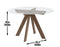 Wade 48-inch Glass Top 5-Piece Dining Set