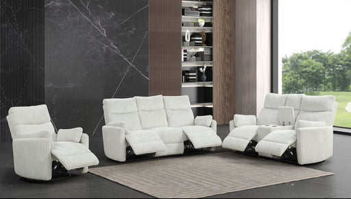 PEPPI - Beige 3pc Reclining Set