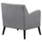 Charlie Upholstered Accent Chair with Reversible Seat Cushion