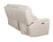 Duval Dual Power Reclining Console Loveseat, Ivory