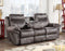 Nashville Manual Reclining Sofa w/Drop-Down Console