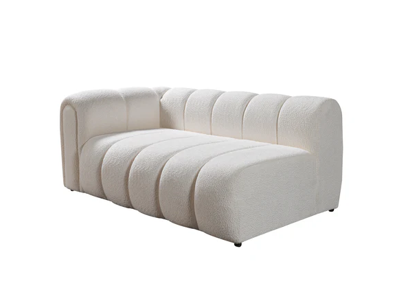 Lis Ivory Boucle RAF Sectional