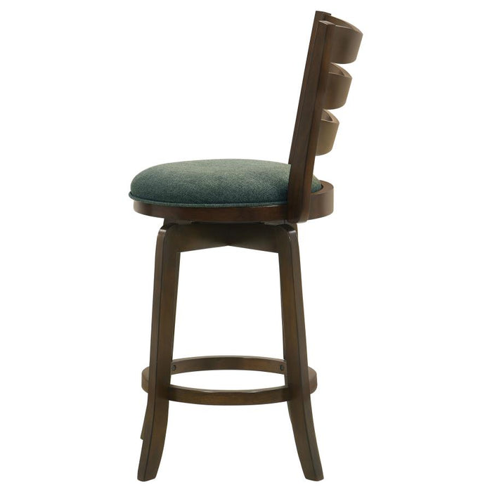 Murphy Ladder Back Counter Height Swivel Bar Stool