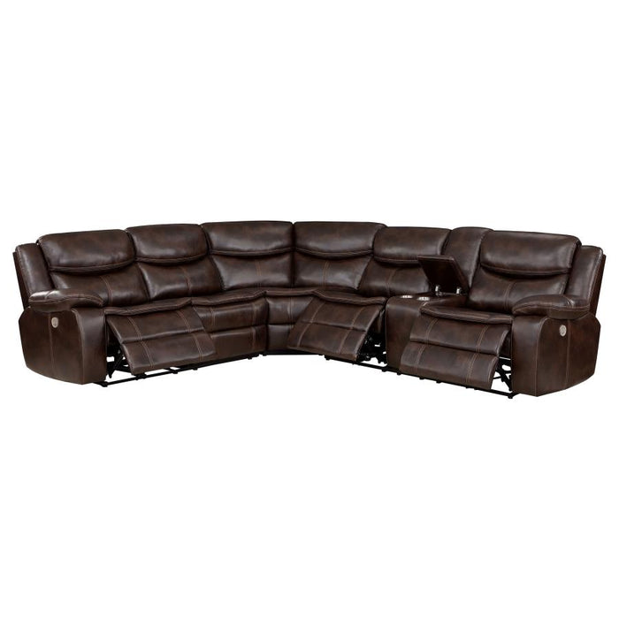 Sycamore Upholstered Power Reclining Sectional Sofa