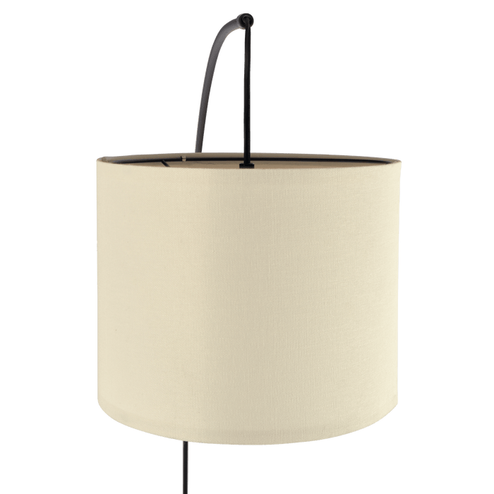 Royal 3-Arm Metal Arc Floor Lamp, Oil Rubbed Bonze with Linen Shade, 4 way Rotary Switch - West Lamp