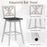 Set of 2 29 Inch 360-Degree Swivel Bar Stools for Home Restaurant