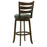 Murphy Ladder Back Pub Height Swivel Bar Stool