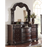 Stanley Cherry Brown Bedroom Dresser Mirror