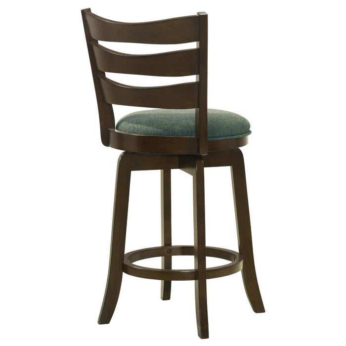 Murphy Ladder Back Counter Height Swivel Bar Stool