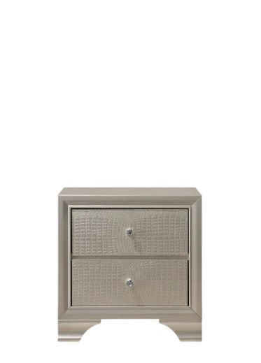 Lyssa Champagne Nightstand