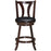 24/29.5 Inch Set of 2 Swivel Bar Stools Bar Height Chairs with Rubber Wood Legs